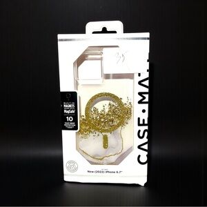 Case-Mate MagSafe Karat Oynx Case For iPhone 14 Pro Max (6.7") - Sparkle Clear